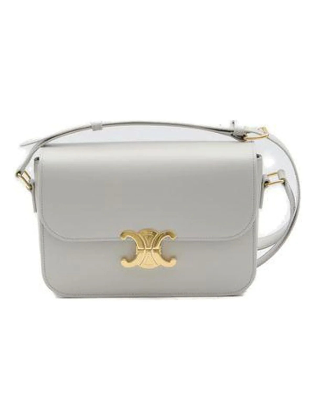 Celine Women's Triomphe Classique Bag in Grey | 187363BF4 | LOZURI