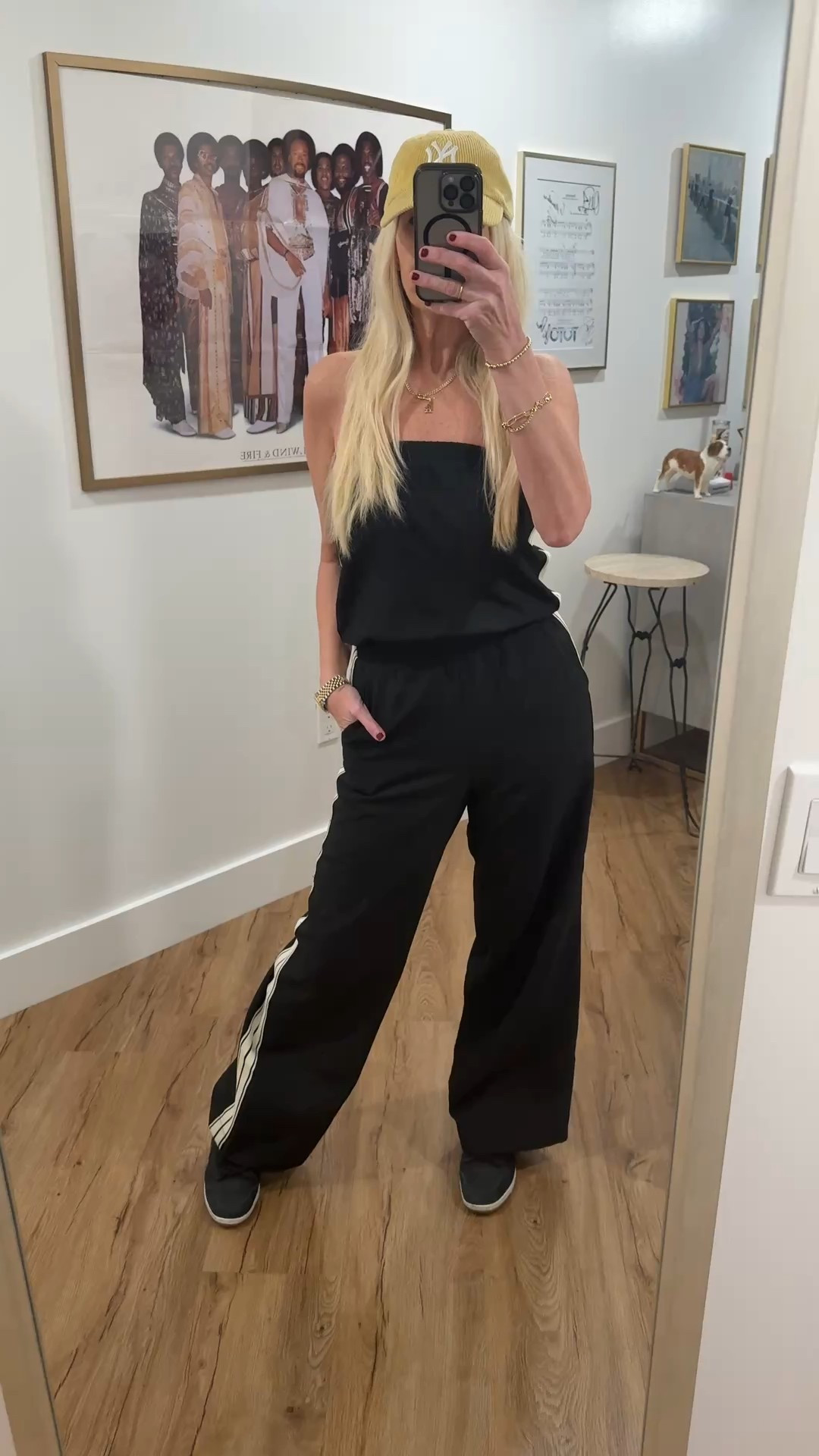 Obsessed with this anthropologie jumpsuit that you can dress up or down. #jumpsuit #sportychic

#LTKootd #LTKOver40