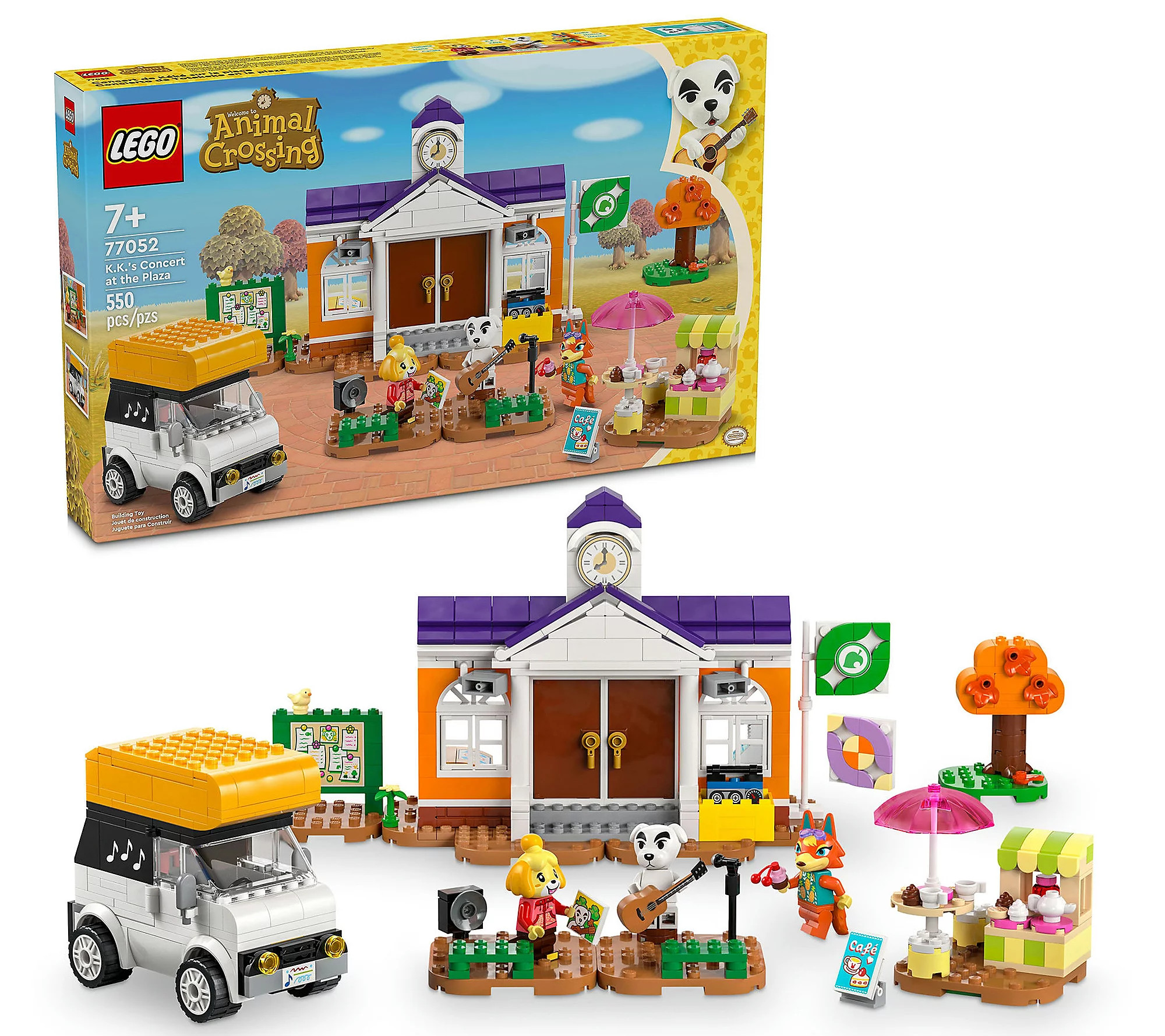 LEGO Animal Crossing K.K.'s Concert in the Plaza Toy | QVC