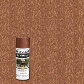 Rust-Oleum Stops Rust 12 oz. Hammered Copper Protective Spray Paint 210849 - The Home Depot | The Home Depot