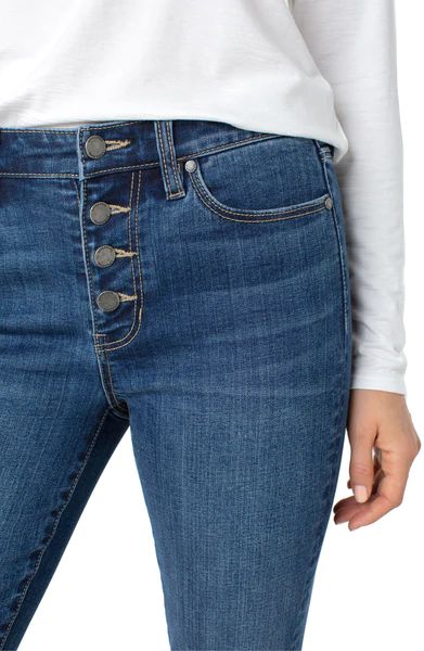 ABBY ANKLE SKINNY WITH EXPOSED BUTTONS ECO | Liverpool Jeans