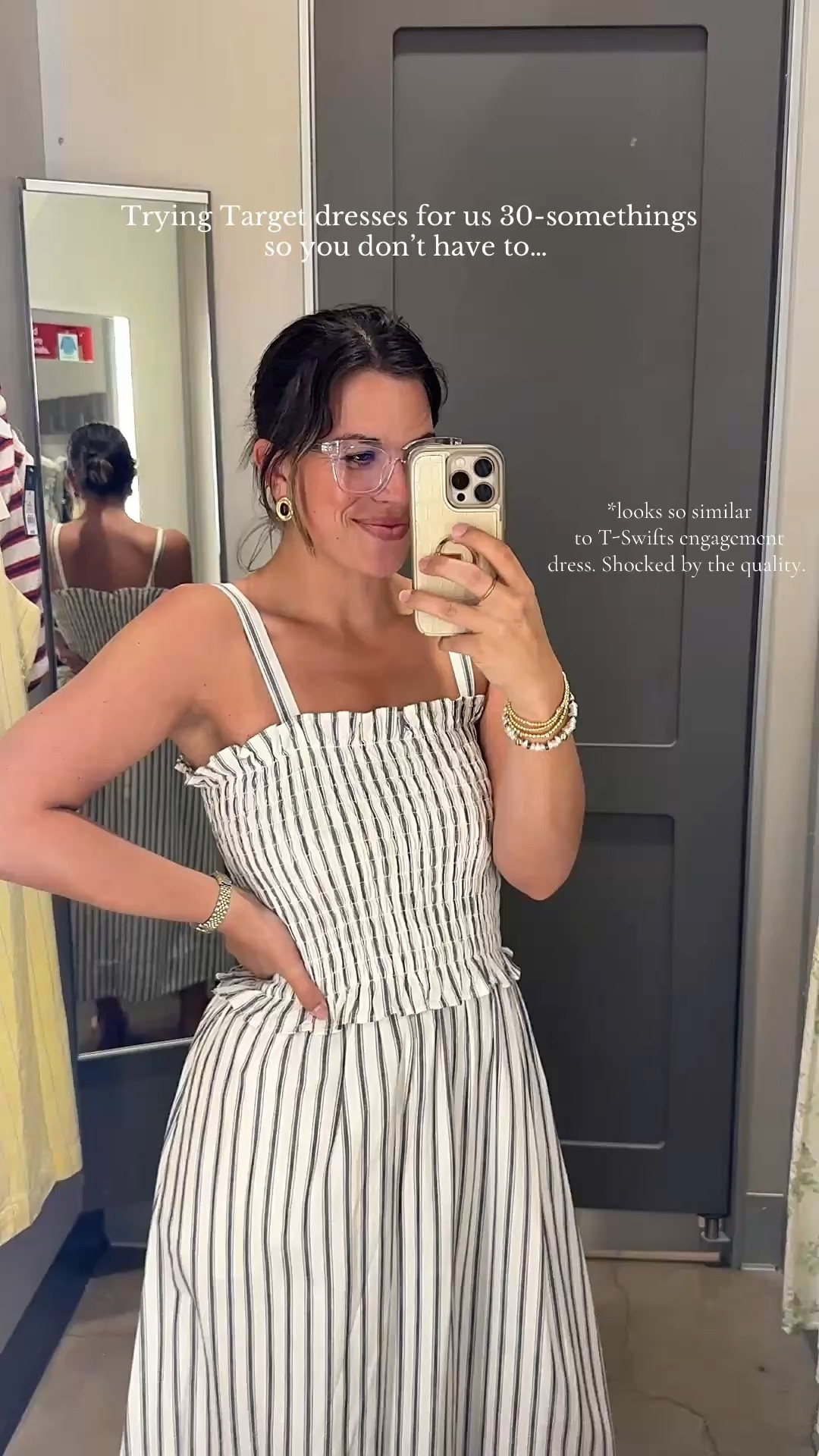 25% off Target Dress Try On for last minute Easter dresses. 5’6| 140 | 34D
Wearing a small (I sized down because I’m in between s/m) in everything but the short dress. 

#LTKSaleAlert #LTKmomlife #LTKootd