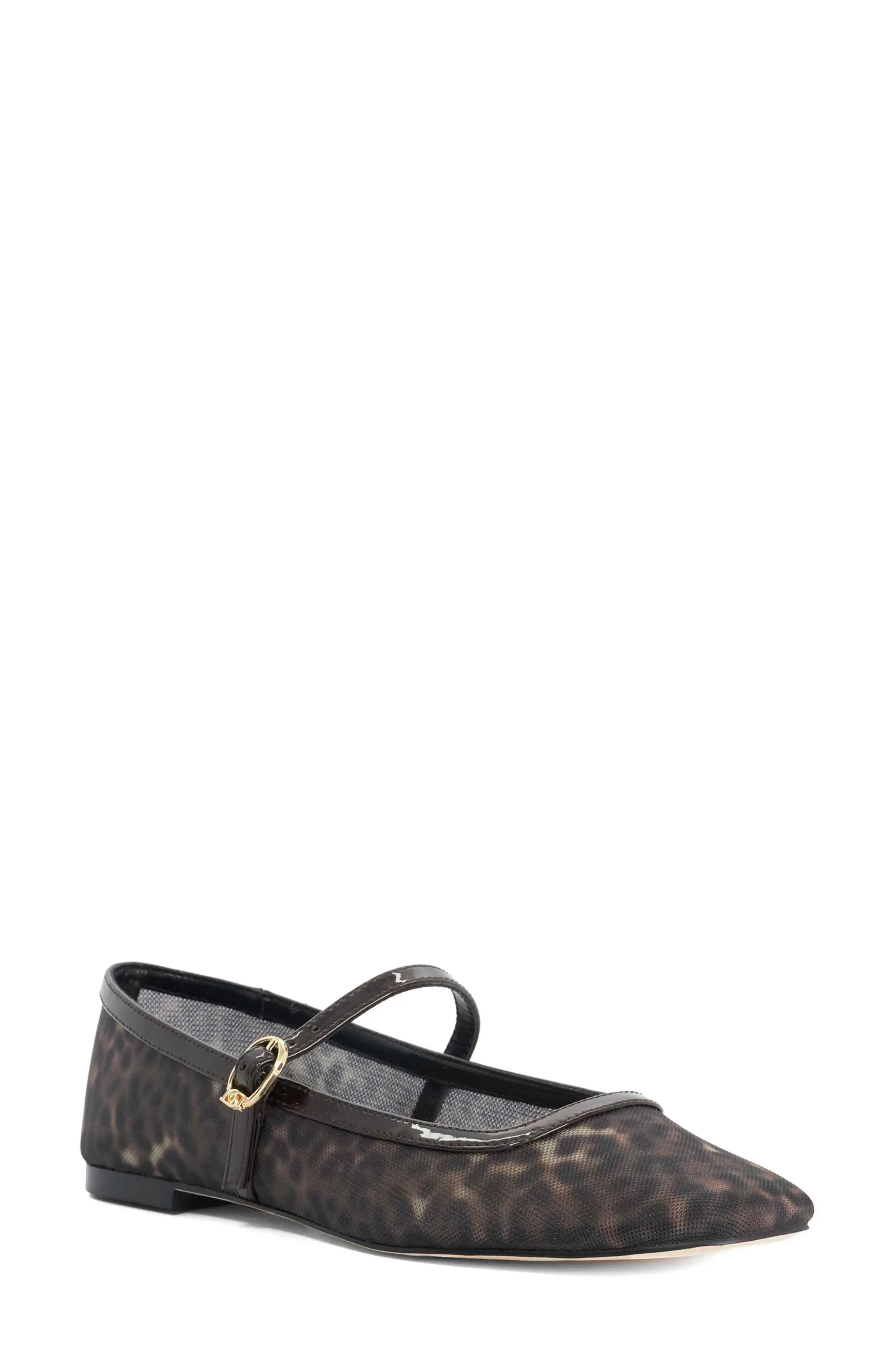 Dune London Holden Mary Jane Flat in Black at Nordstrom Rack, Size 39 | Nordstrom Rack
