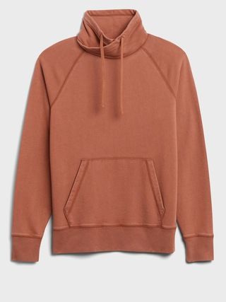 French Terry Funnel-Neck Sweatshirt | Banana Republic (US)