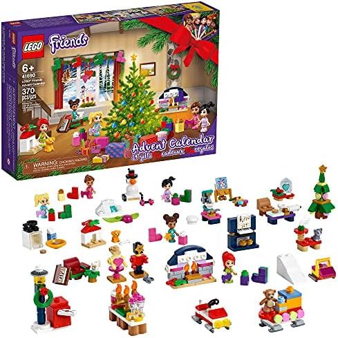 LEGO Friends Advent Calendar 41690 Building Kit; Christmas Countdown for Creative Kids; New 2021 ... | Amazon (US)