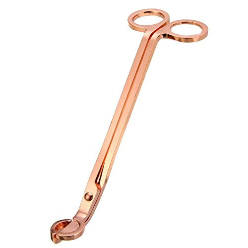 Sinen Candle Wick Trimmer,Wick Clipper Cutter Scissor -Rose Gold | Amazon (US)