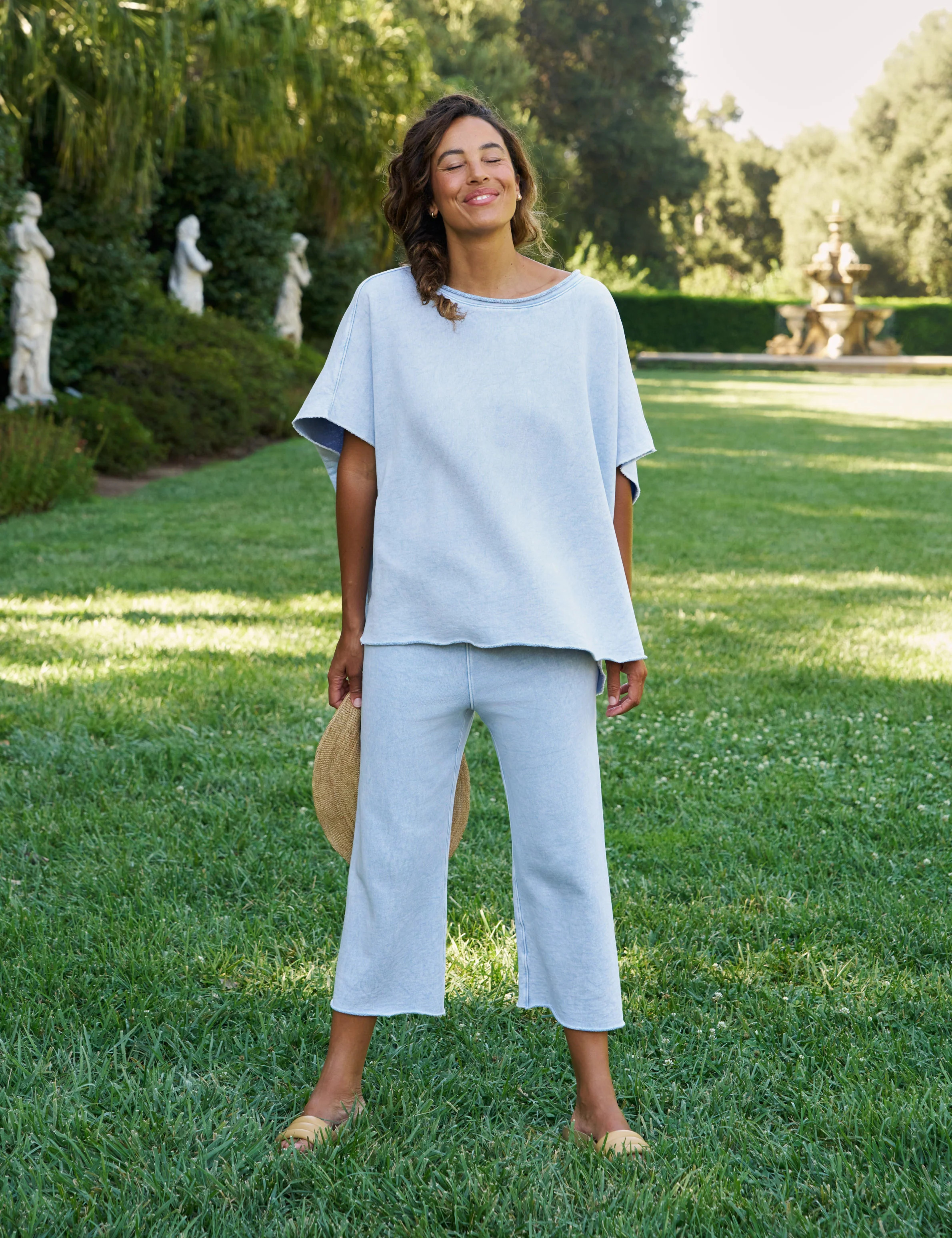 GREECE TRAVEL SET Mineral Blue | Frank & Eileen