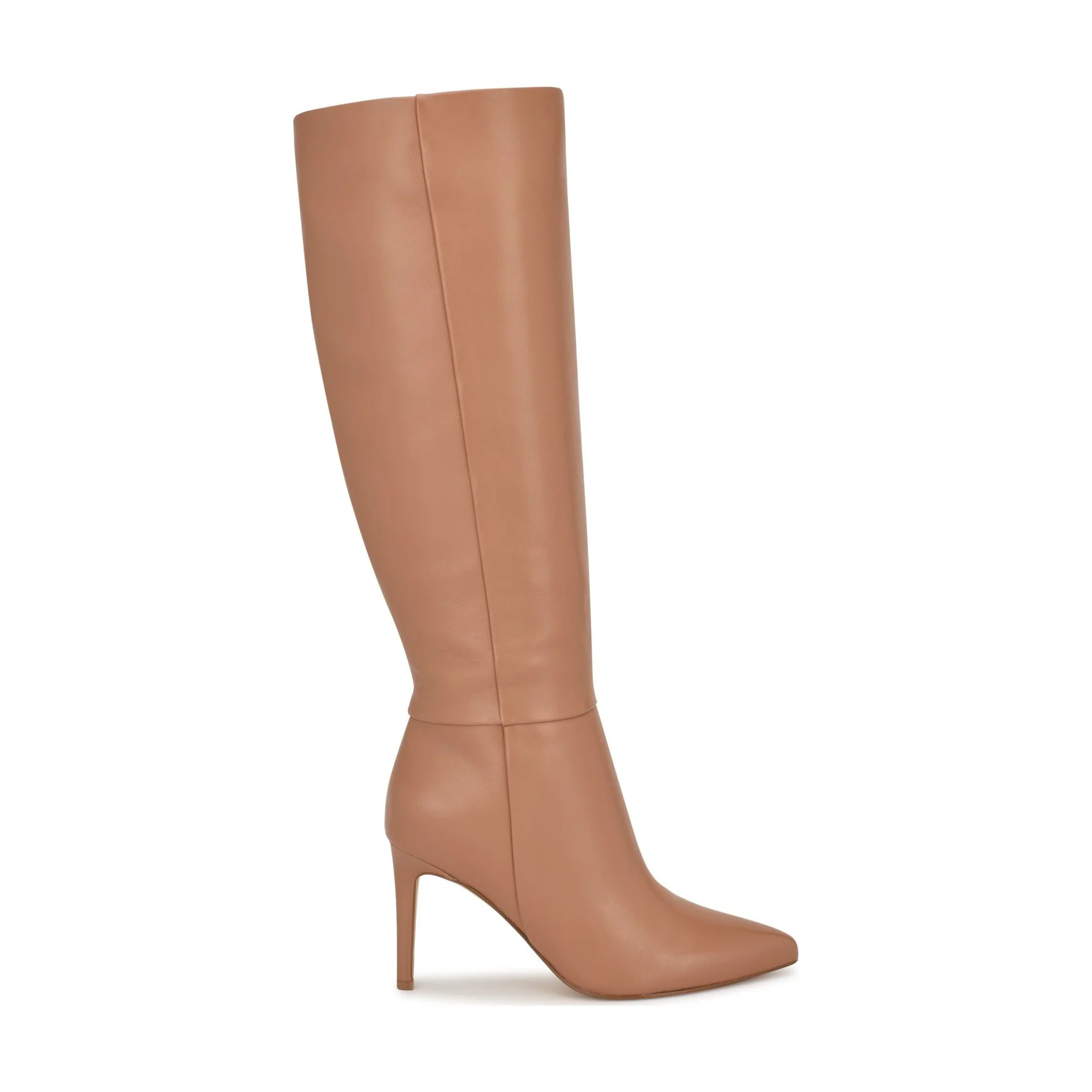 Women's Richy Heeled Boots - Natural Leather | Nine West | Nine West (US)