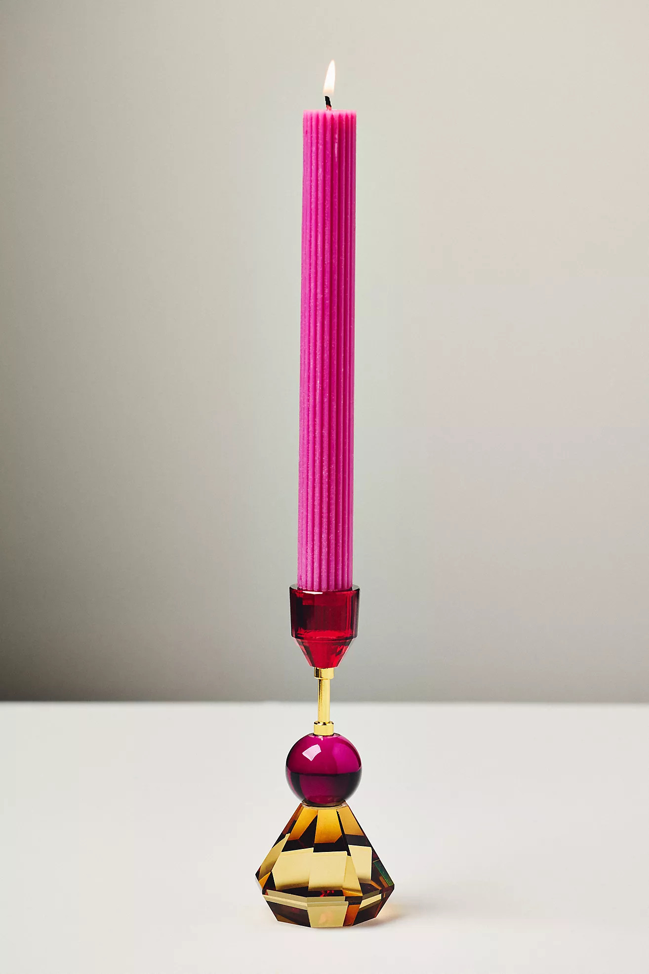 Cut Glass Candleholder | Anthropologie (US)