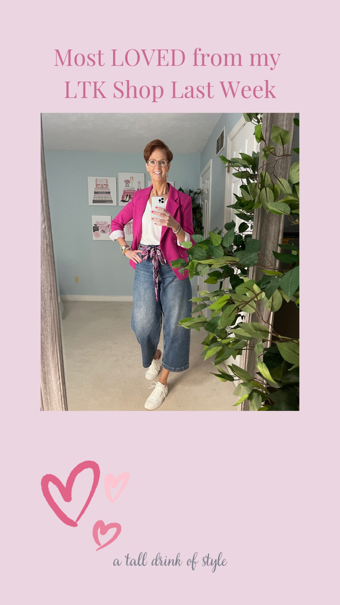 I adore this knit stretch double breasted pink blazer from Gibsonlook. So versatile and easy to wear. From office workwear to work from home workwear to going out.

#LTKunder100 #LTKworkwear #LTKstyletip