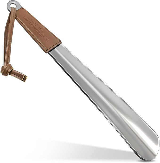 Charmount Metal Shoe Horn - 12 Inch Long Shoe Horns for Senior, Men, Women, Kids, Stainless Steel... | Amazon (US)
