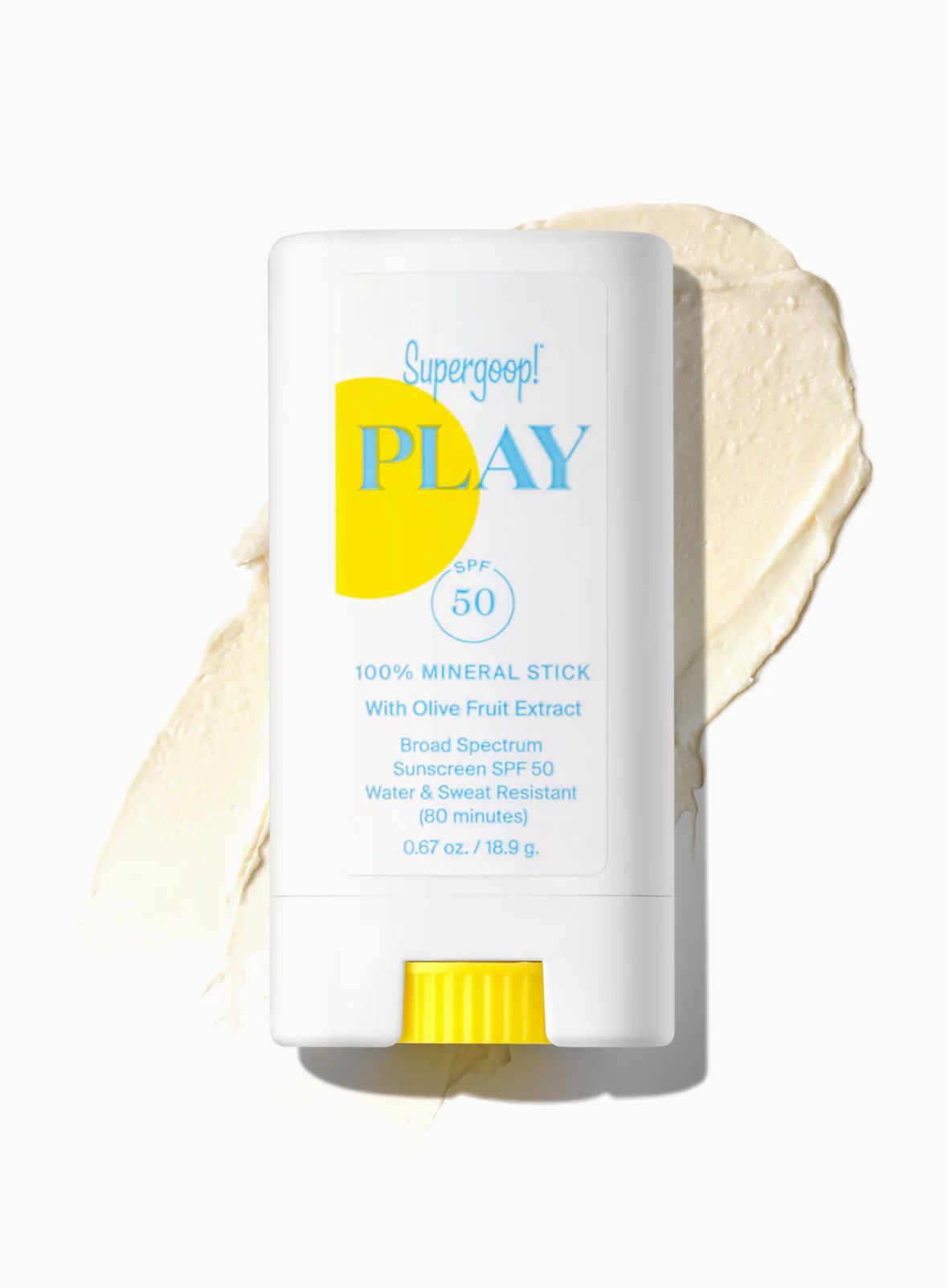 PLAY 100% Mineral Sunscreen Stick SPF 50 | Supergoop