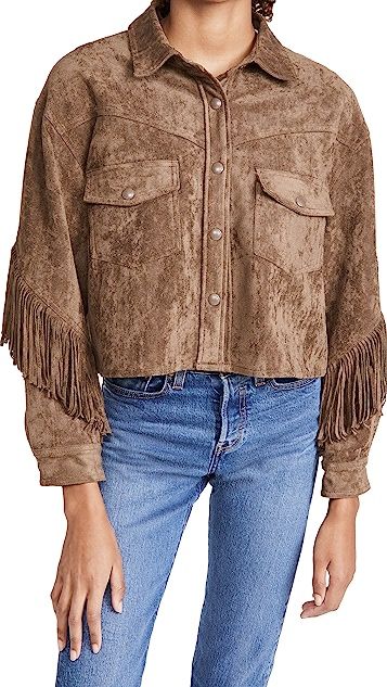 Hot Cocoa Fringe Jacket | Shopbop