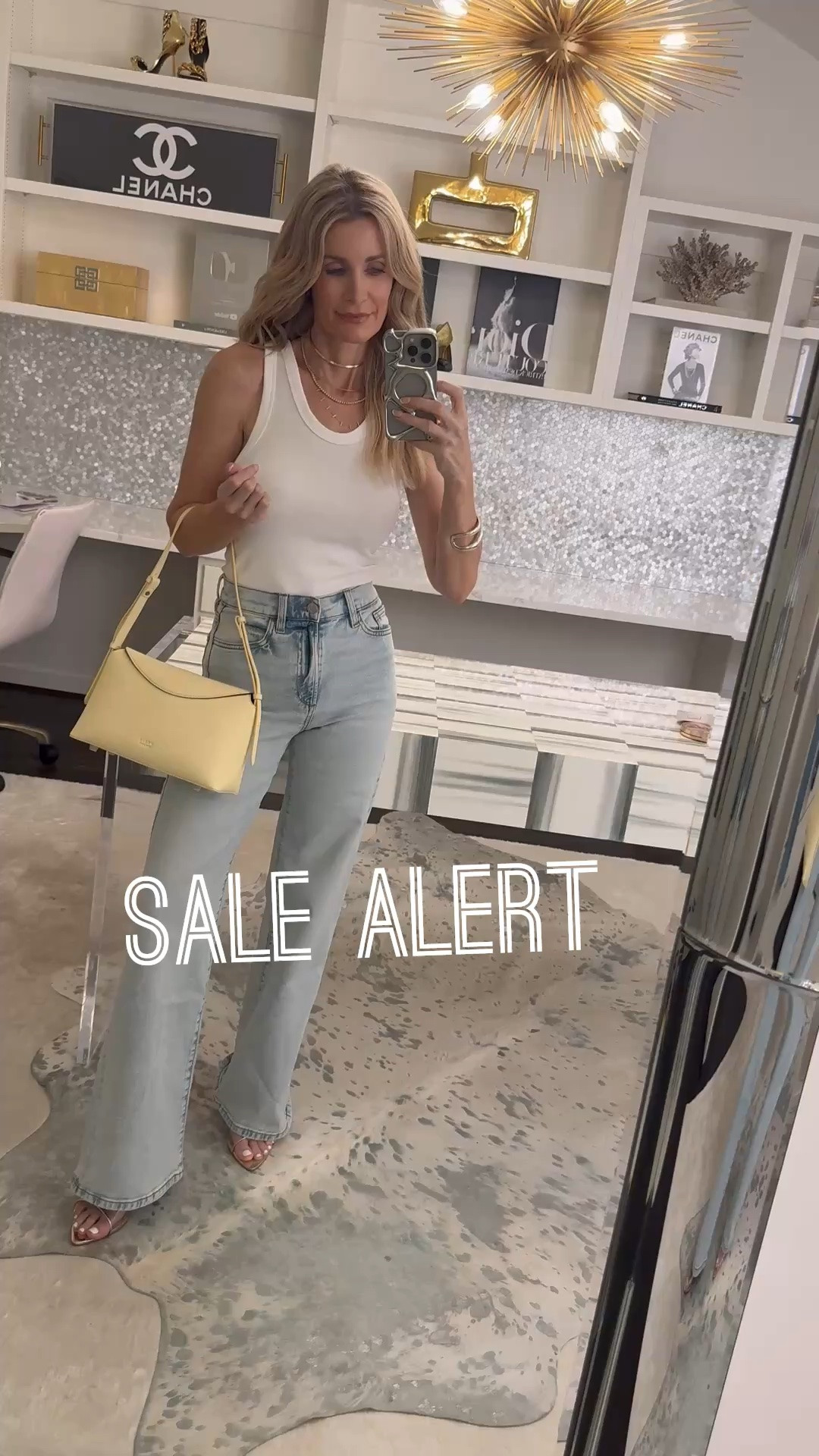 Proof that the simplest outfits are often the chicest. ✨

Sometimes all you need is a simple white tank and a really great pair of denim for the perfect summer outfit. ☀️🤍

This white tank comes in a pack of three for under $30 and is one of those basics you’ll wear on repeat. I paired it with these Joe’s Jeans high-waisted wide-leg jeans that are incredibly flattering, super comfortable, and currently on sale for under $100.

Both pieces run true to size. I’m wearing an XS in the tank and a size 24 in the jeans.

Easy, effortless, and chic—the kind of outfit that never goes out of style.

#LTKootd #LTKgrwm #LTKOver40