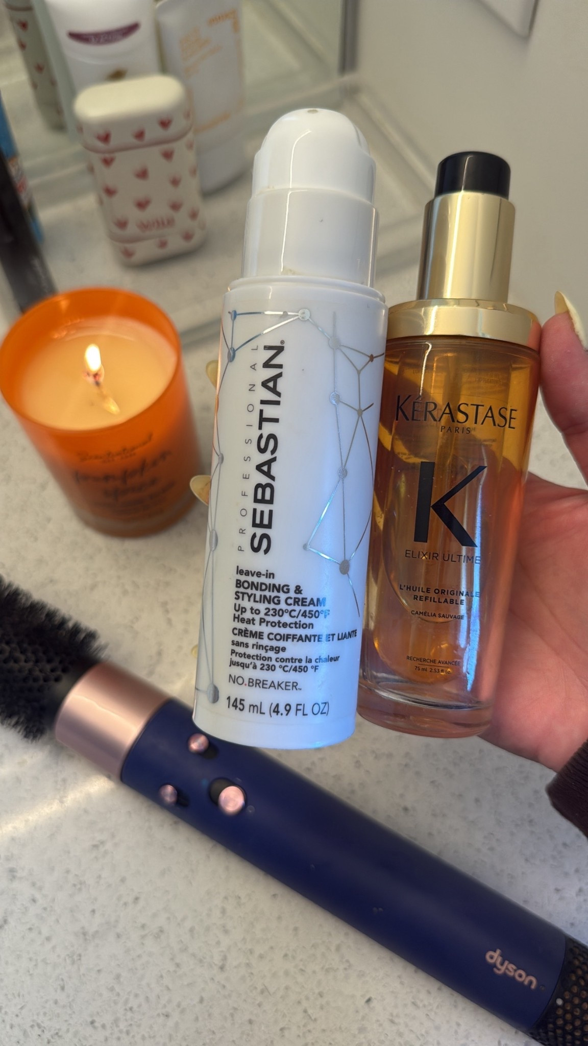 My to go hair products 