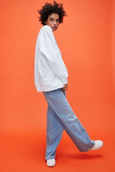 Printed Sweatshirt | H&M (US + CA)