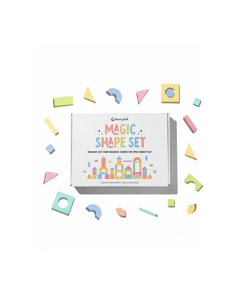 Cherrypick Magic Shape Set Soft Foam Magnetic Shapes for Building and Play | Bloomingdale's (US)