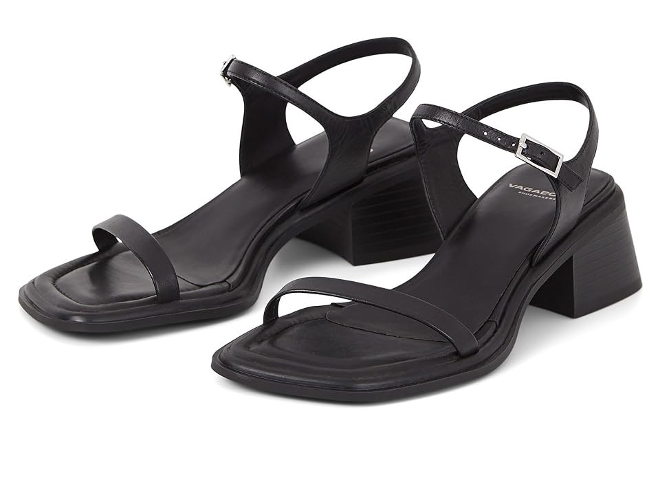 Vagabond Shoemakers Ines Leather Sandal Women's Sandals Black : EU 40 (US Women's 10) M, Leather/Rubber | Zappos