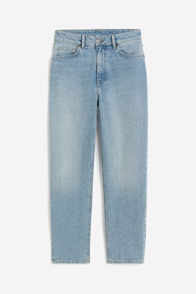 Slim Mom High Ankle Jeans - Denim blue - Ladies | H&M GB | H&M (UK, MY, IN, SG, PH, TW, HK)