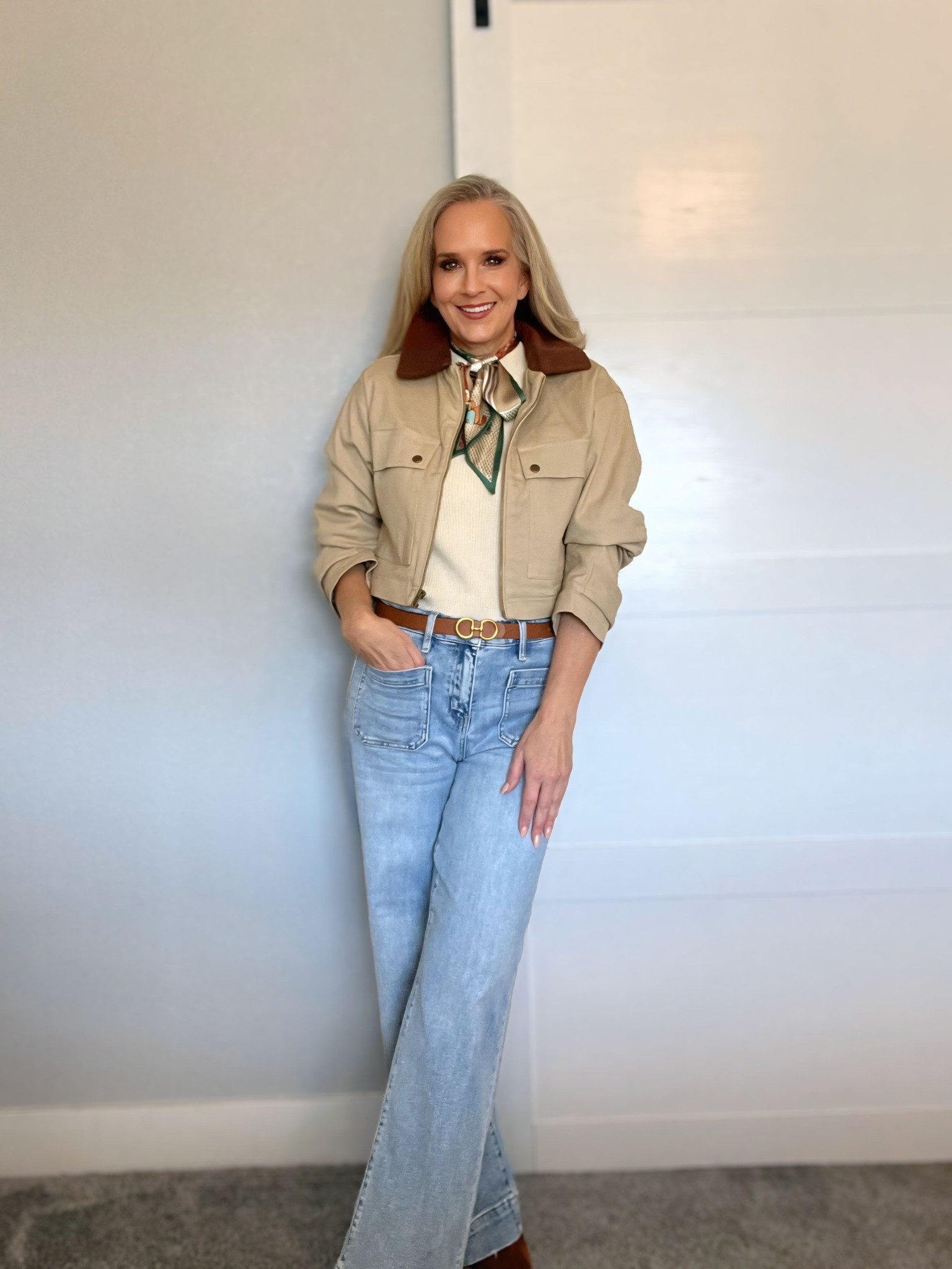 No where to go but I got dressed today!

Wide leg jeans, barn coat, walmart, barn jacket, silk scarf, neck scarf, boots, elevated casual, over 40

#LTKFindsUnder50 #LTKootd #LTKOver40