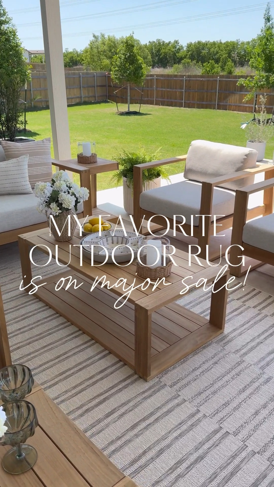 My favorite outdoor rugs + they’re all on sale ☀️🌿

Get ready for patio season with these beauties!

Loloi rug, rug sale, outdoor rug, patio
Season, patio furniture, spring porch, front porch refresh, loloi look, wayfair sale #LTKSpringSale

#LTKSeasonal #LTKHome