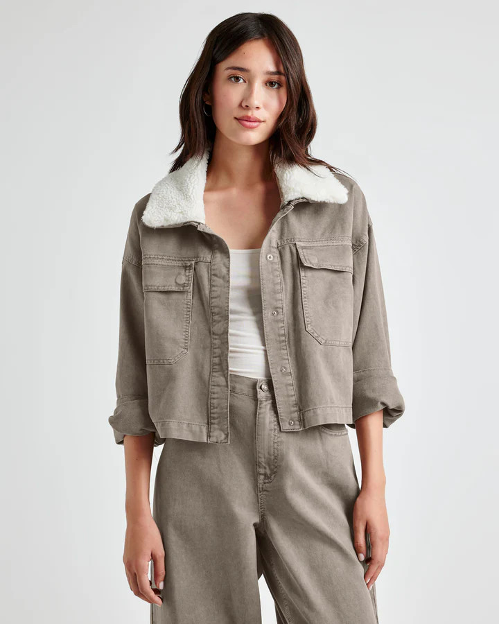 Sherpa Collar Jacket | Splendid