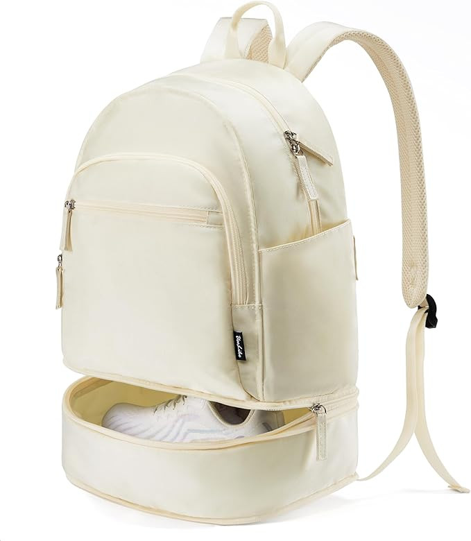 Uselike Gym Backpack for Women Small Gym bag with Expandable Shoe Compartment Water Resistant Tra... | Amazon (US)