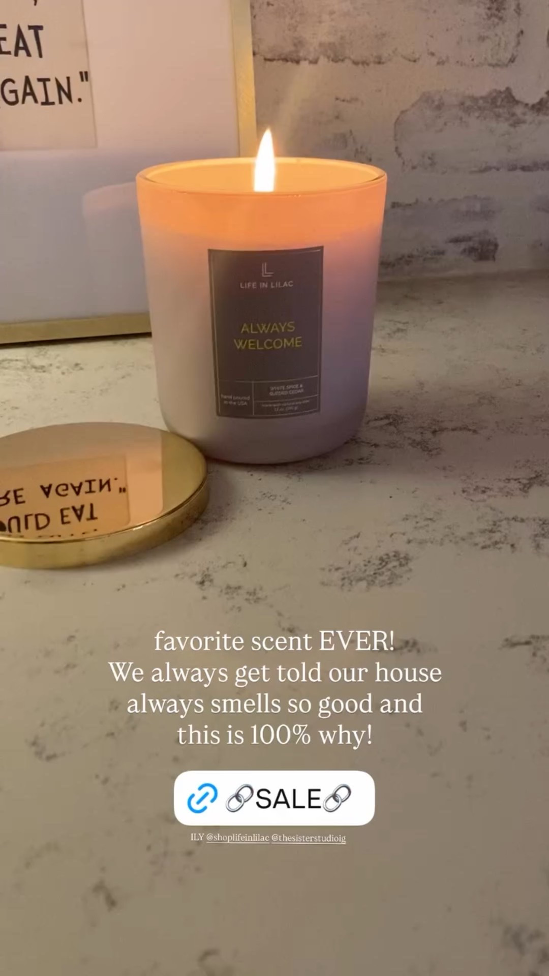 favorite candle & scent EVER! 
We always get told our house always smells so good and this is 100% why!  

#LTKGiftGuide #LTKCyberWeek #LTKHome