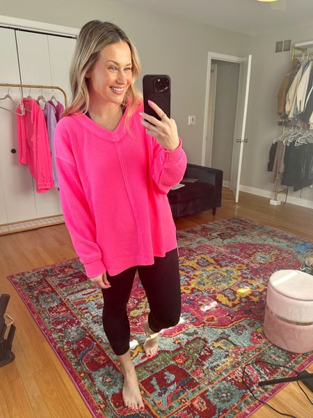 Some of my favorite sale finds for the ltk sale finds / wearing a medium in this oversized sweatshirt and leggings, Also linked my crop top it’s an amazon fashion find 

#LTKfit #LTKsalealert #LTKSale