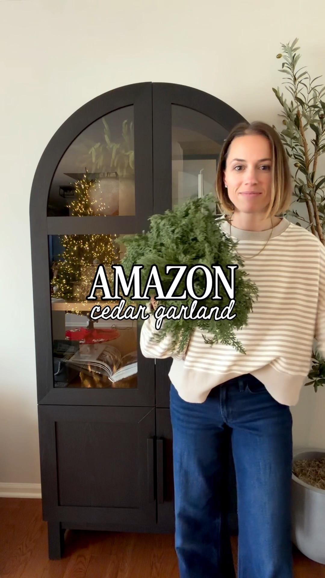 ✨AMAZON CEDAR GARLAND✨

Call me impressed! I’ve ordered several garlands from Amazon in the past, and they have been lacking at best. This garland is so realistic, full, and it drapes beautifully! This is great for a dining table, a mantel, or your stairs. 10/10 recommend!
.
.
.
.
.
#amazonfinds #holidaydecor #amazonholiday #holidayfinds #myholidayhome 

#LTKstorytime #LTKHoliday #LTKFindsUnder100