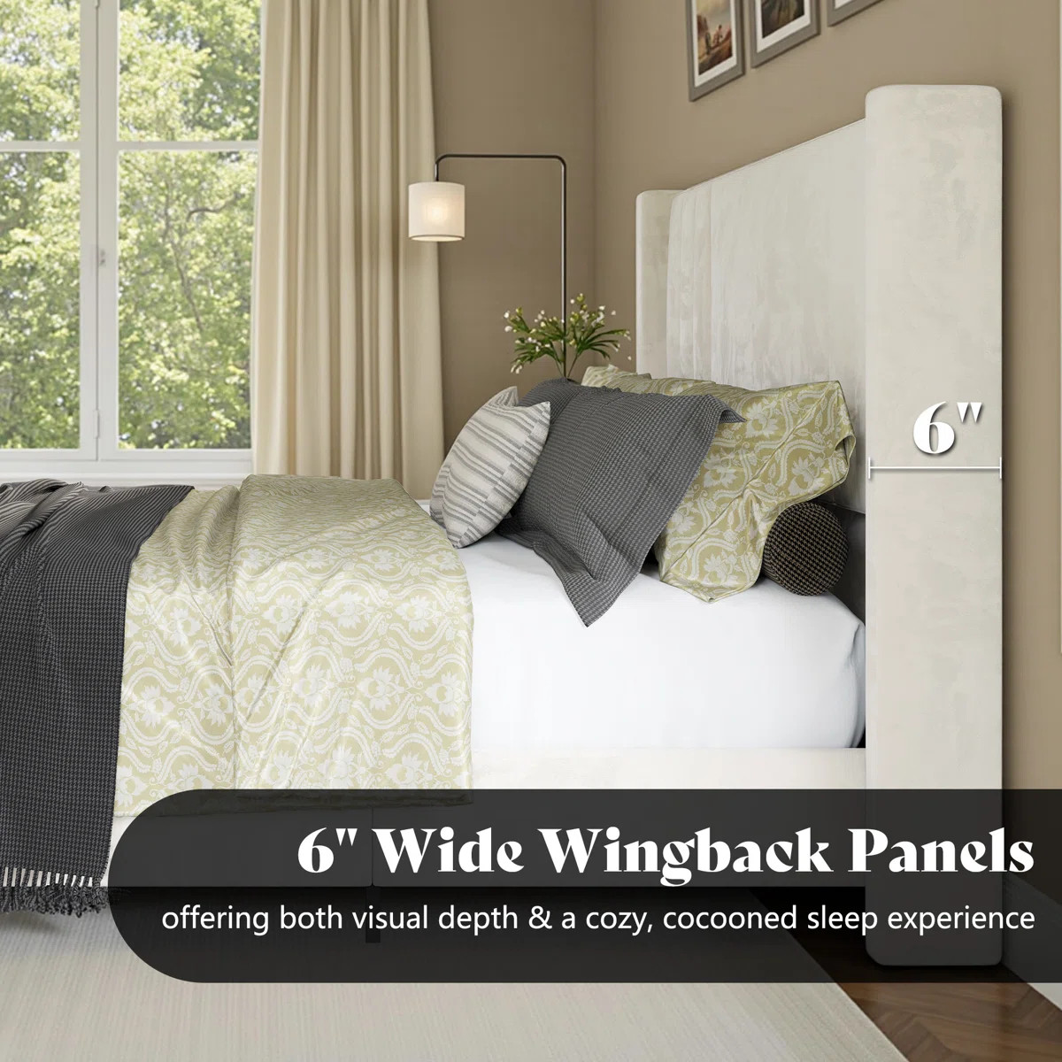 Aurieona Upholstered Platform Bed | Wayfair North America