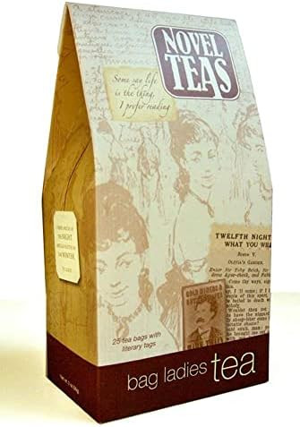 Novel Teas contains 25 teabags individually tagged with literary quotes from the world over, made... | Amazon (US)