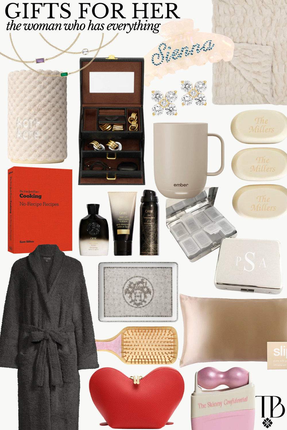 Gift ideas for the woman who already has everything.
Luxury, personalized, cozy, and practical favorites she’ll actually use.
Shop all my top picks below 🤍✨

 

 #LTKGiftGuide #LTKHoliday