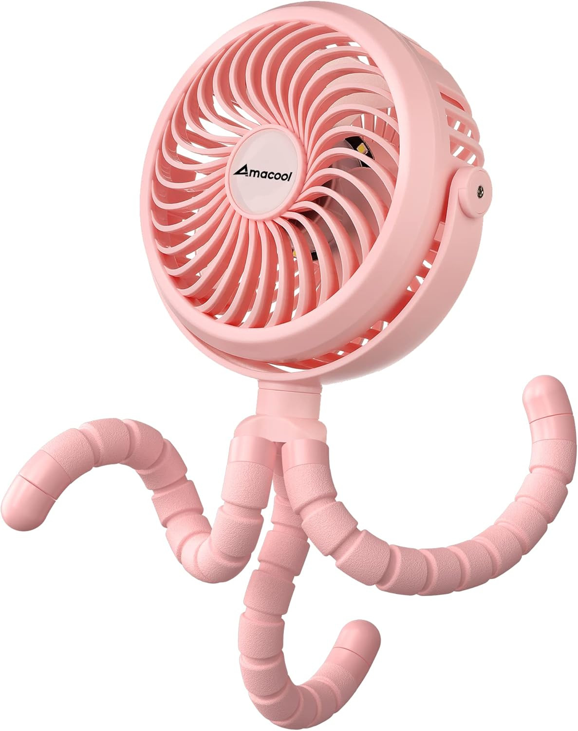 AMACOOL Battery Operated Stroller Fan, Portable Clip On Fan Rechargeable | Amazon (US)