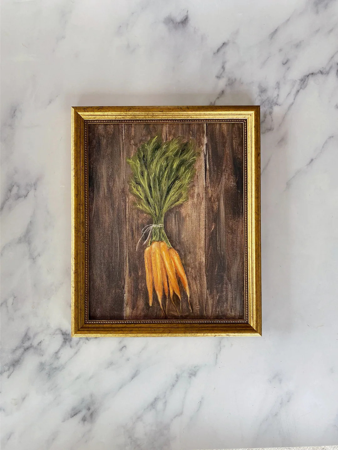 FARM TO TABLE Art Print - Unframed Oil Painting Print - Oil Painting Still Life - Carrot Oil Pain... | Etsy (US)