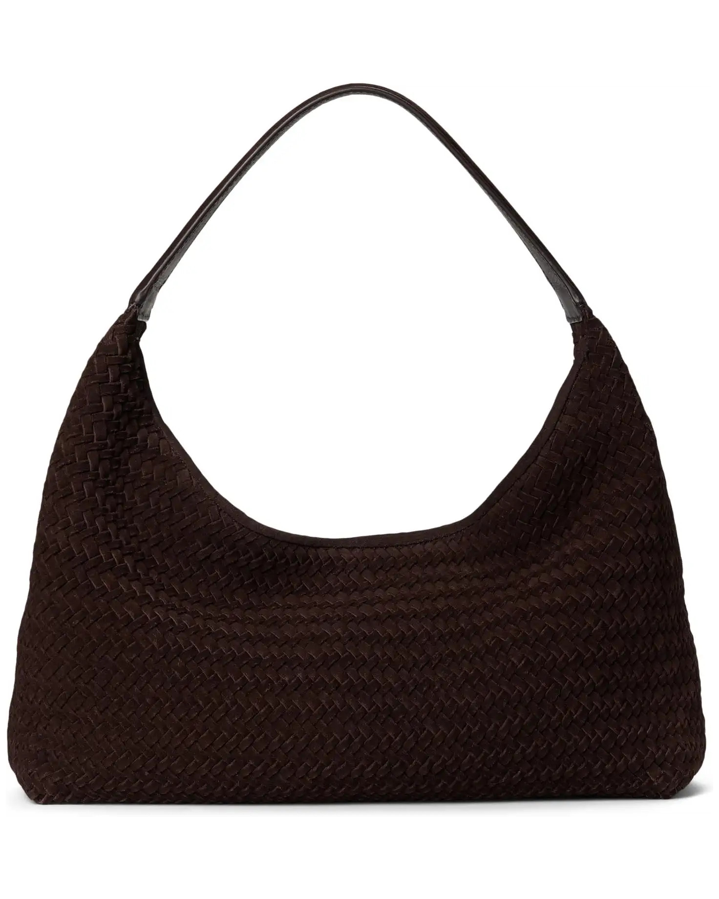 Madewell Slouchy Shoulder Bag Suede Woven | Zappos.com