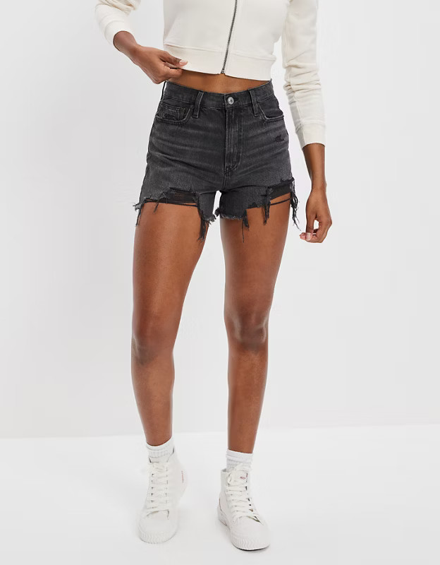 AE Denim Highest Waist '90s Boyfriend Short | American Eagle Outfitters (US & CA)