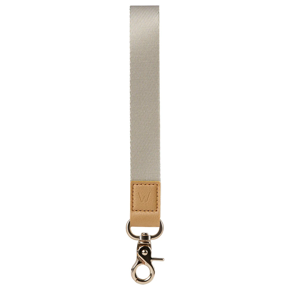 Almond Cream Wrist Lanyard | Walli Cases