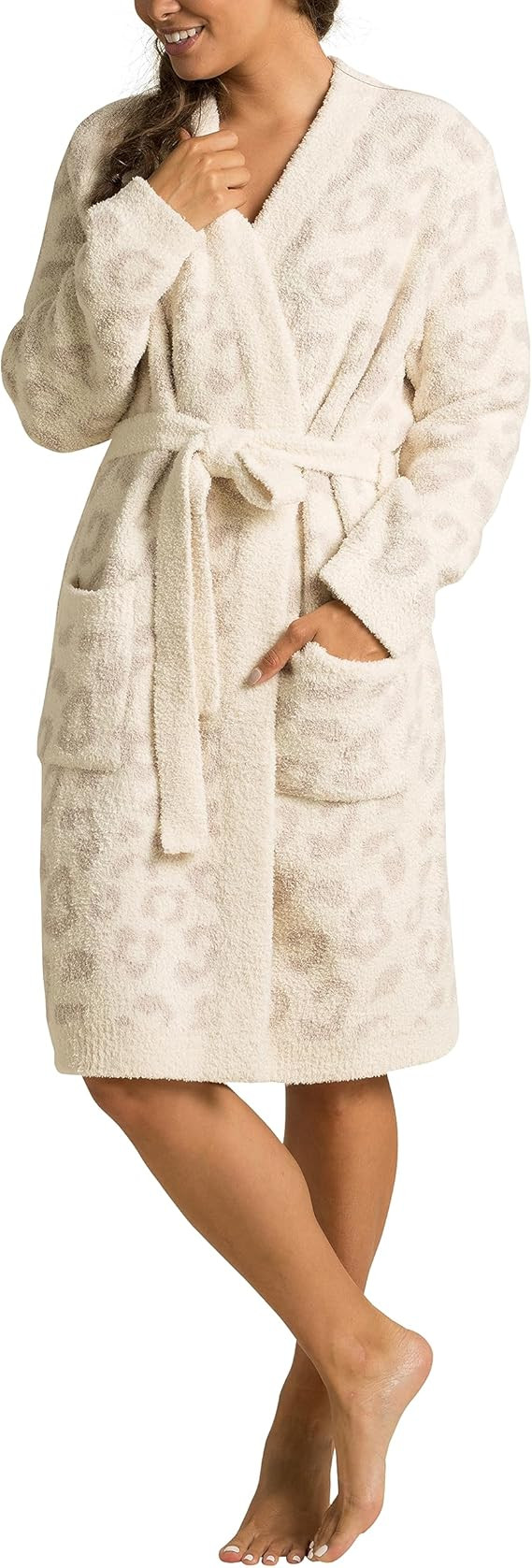 Barefoot Dreams CozyChic Barefoot in The Wild Robe | Amazon (US)
