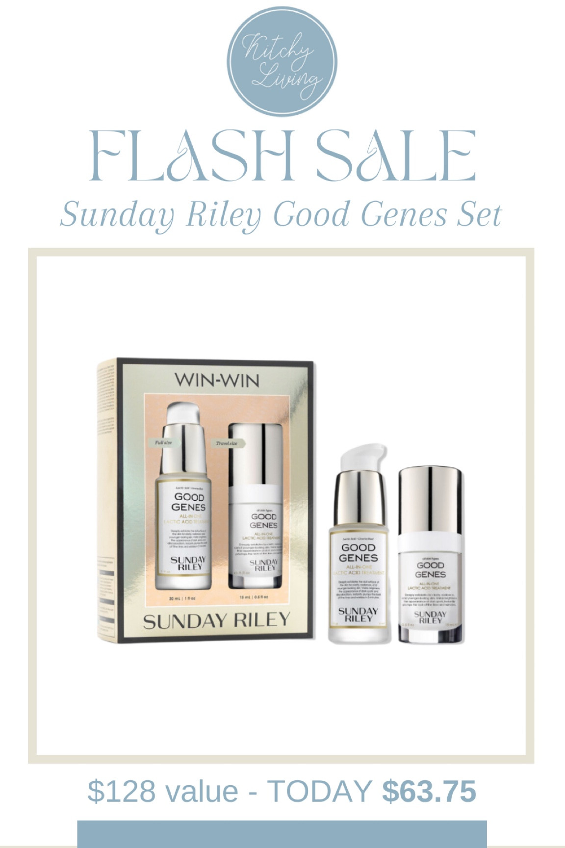 My favorite nightly serum from Sunday Riley is on super sale at Ulta for Cyber Monday! Snag this full size and travel size set before the sale ends #sundayriley #ulta #cybermonday 

#LTKsalealert #LTKCyberWeek #LTKHoliday