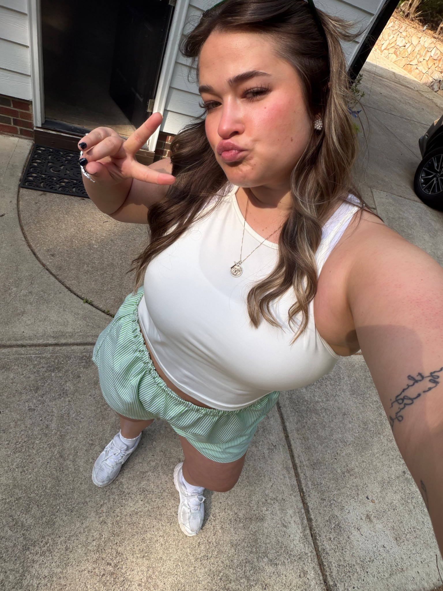 Cute date outfit to the Art Museum on a hot day 🤍💚

#LTKootd #LTKgrwm #LTKdayinmylife