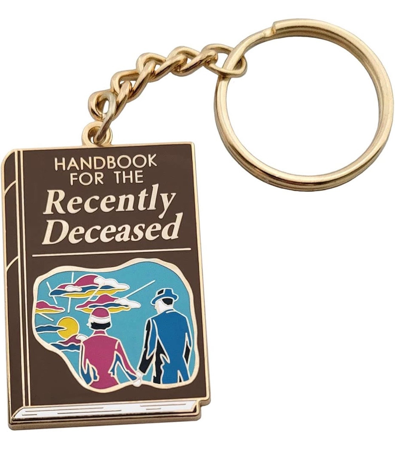 Beetlejuice Handbook For The Recently Deceased keychain. Spooky funny!

#LTKmomlife #LTKKids #LTKSeasonal