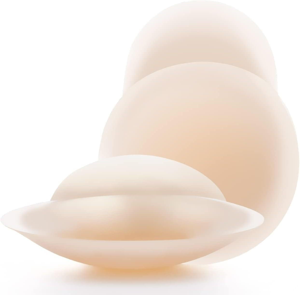 Nippies Nipple Covers for Women - Added Lift Adhesive Silicone Nipple Pasties - Reusable Sticky Breast Covers - Creme, 1.5 | Amazon (US)