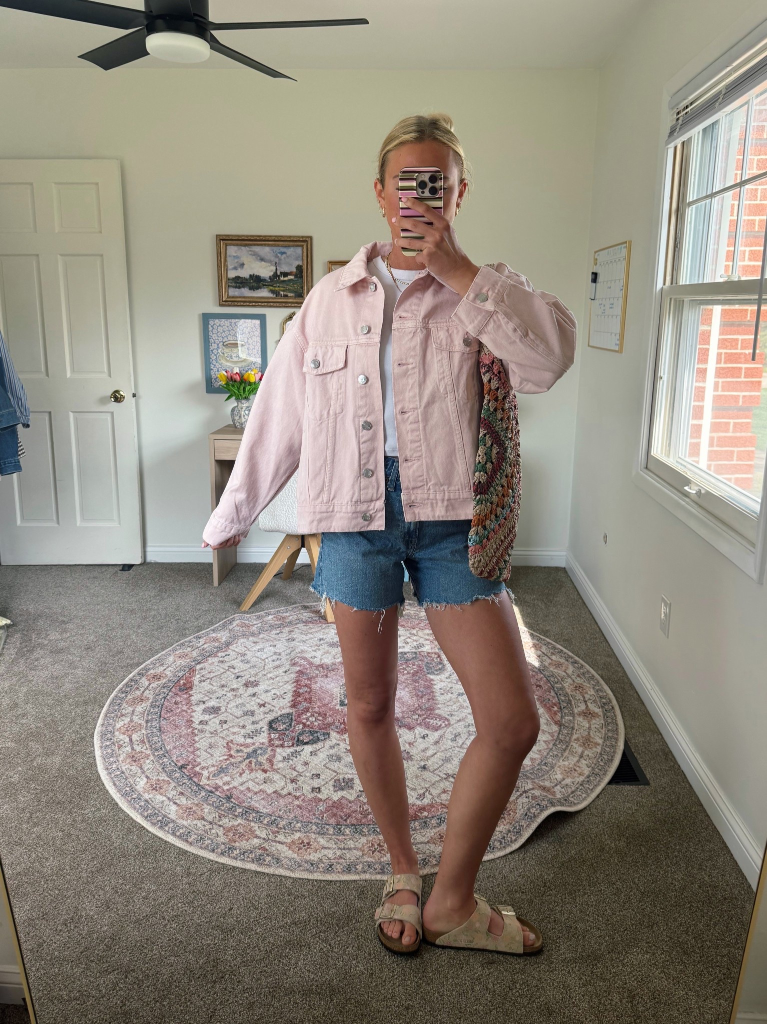 Styling my pink jacket! Wearing a S/M 🌸🫐

#LTKootd