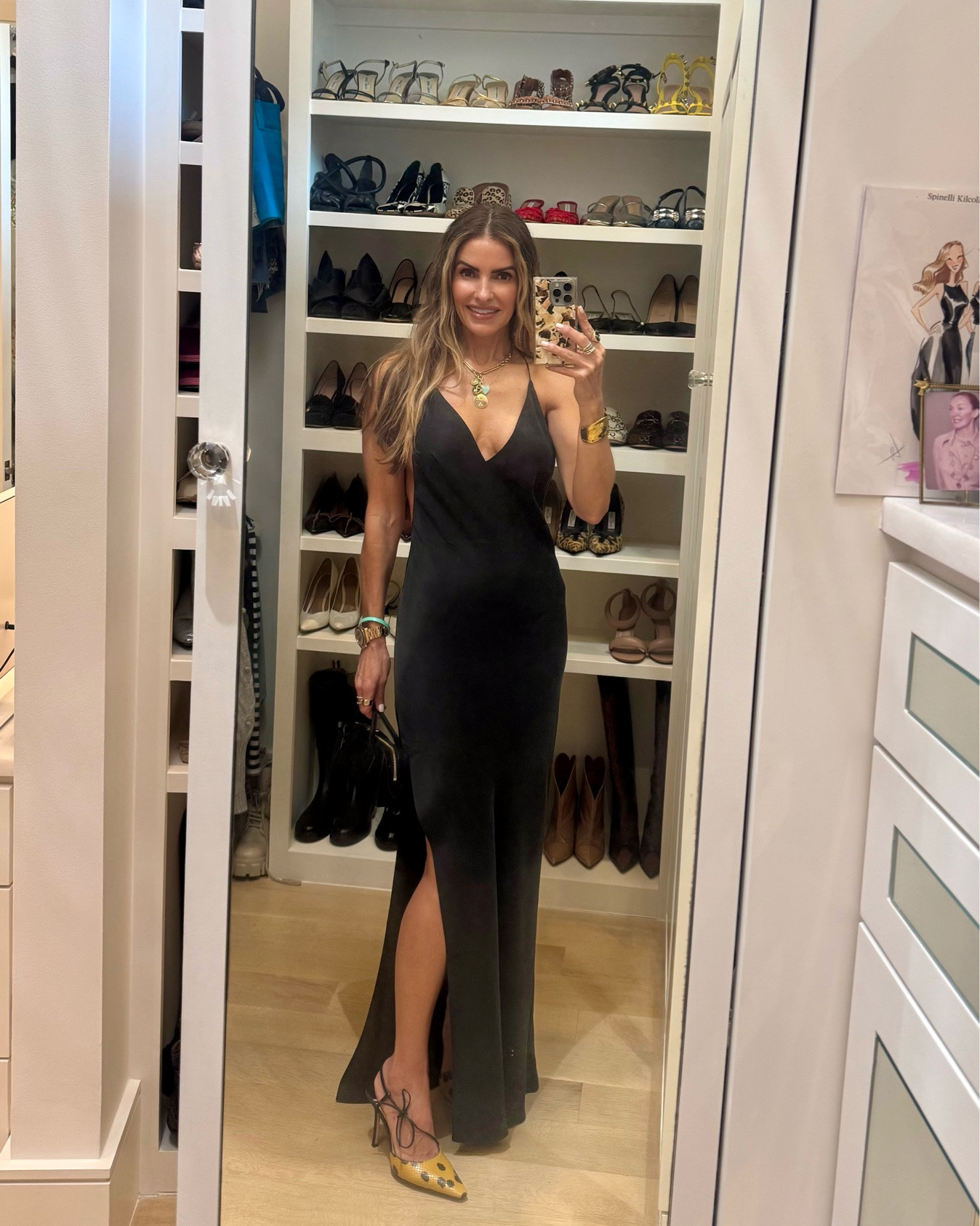date night off to try the new @palladinorestaurants
wearing this stunning #LBD🖤

the back is so elegant & the fit is fabulous~ runs tts im wearing a small by one of my fav designers & comes in 2 colors! 

+ shop my must-have beauty products, most comfortable heels & bag too!

#LTKBeauty #LTKdayinmylife #LTKWedding