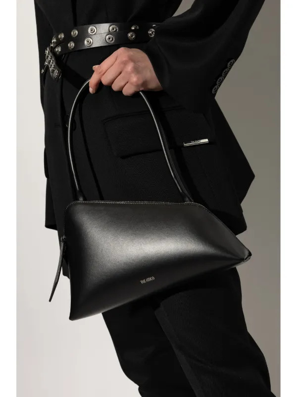 The Attico Sunrise Shoulder Bag | Black | FARFETCH | Farfetch Global