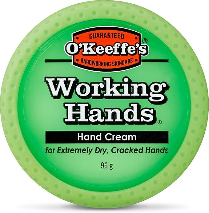 O'Keeffe's Working Hands Hand Cream for Extremely Dry, Cracked Hands, 3.4 Ounce Jar, (Pack 1) | Amazon (US)