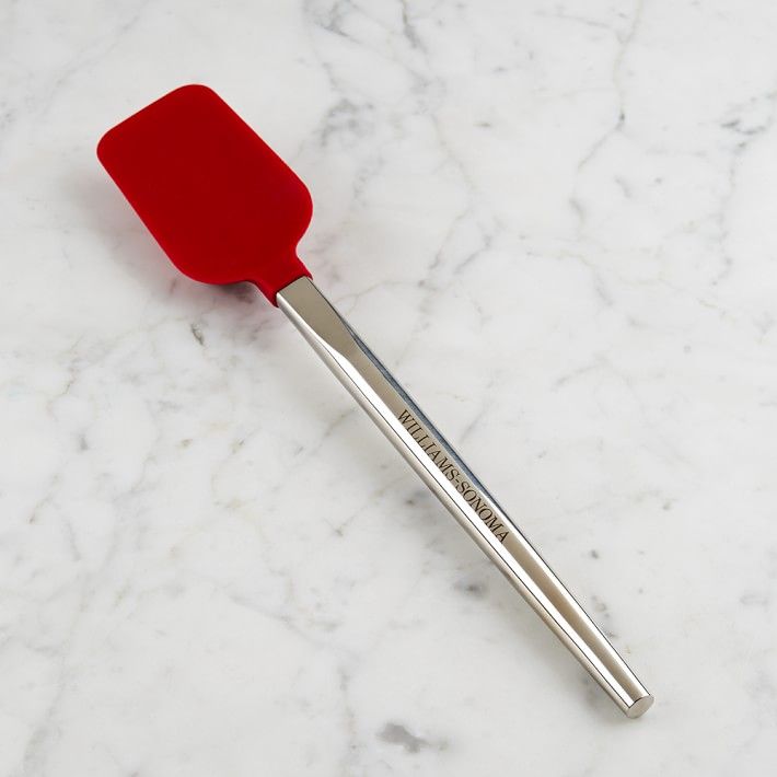 Williams Sonoma Silicone Spoonula with Stainless-Steel Handle | Williams-Sonoma