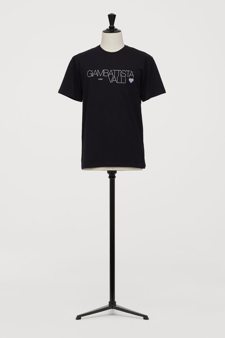 T-shirt with Printed Text | H&M (US + CA)