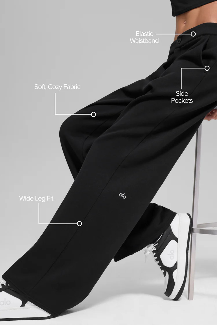 High-Waist Sweatpant Trouser | Alo Yoga (US)